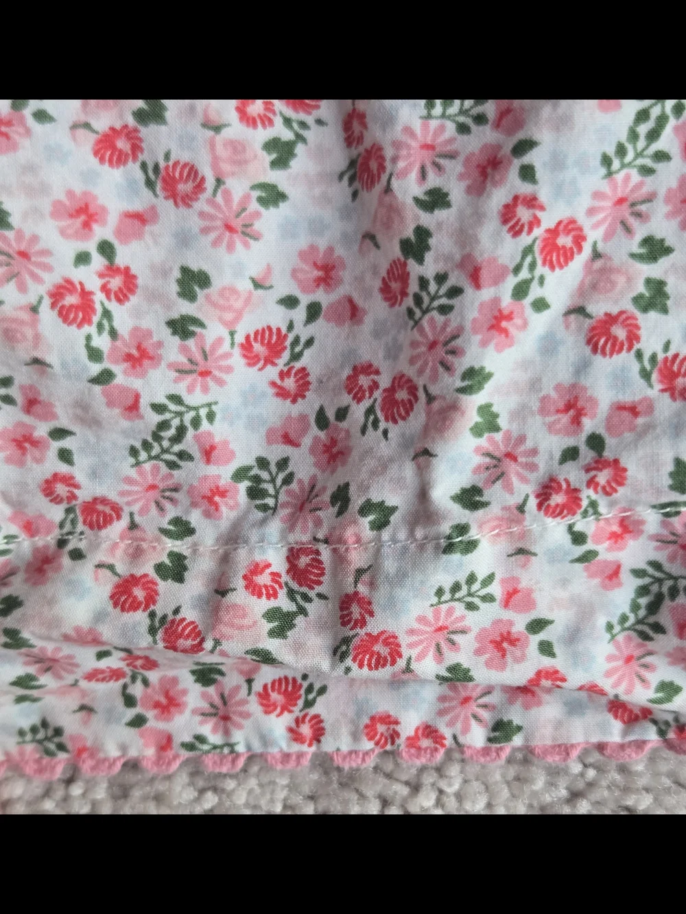 ruby & bloom Pink Floral Tie-Waist Cotton Dress